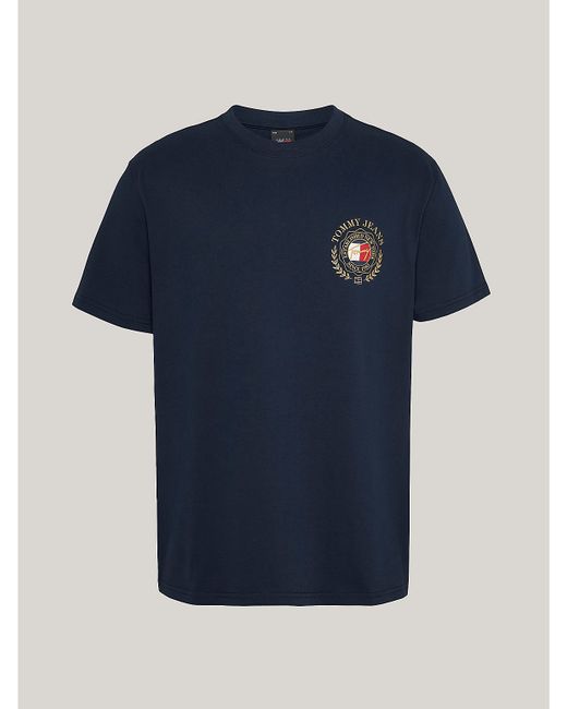 Tommy Hilfiger TJ Luxe Graphic T-Shirt Blue