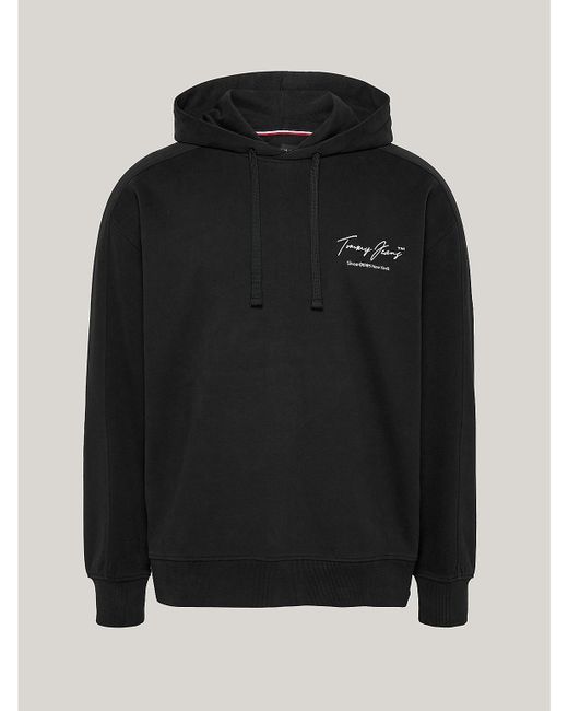 Tommy Hilfiger Relaxed Fit TJ Signature Hoodie