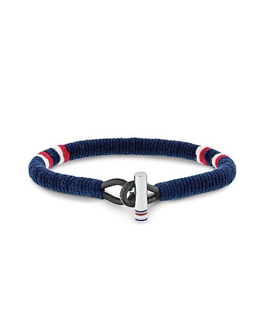 Tommy Hilfiger Thread Wrap Bracelet Navy