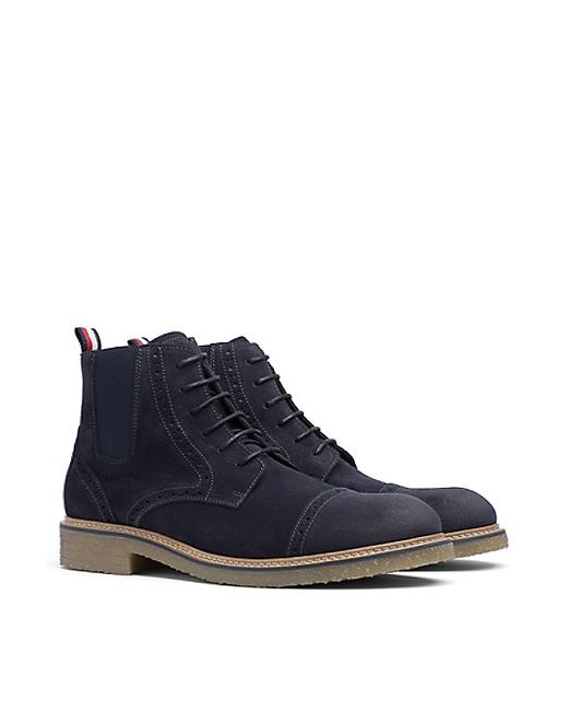 Tommy Hilfiger Suede Chelsea Boot Midnight 12