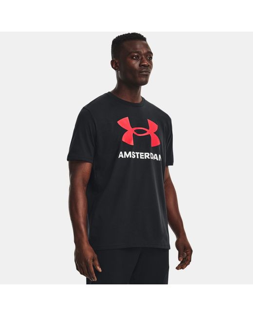 Under Armour Amsterdam City T-Shirt White Red