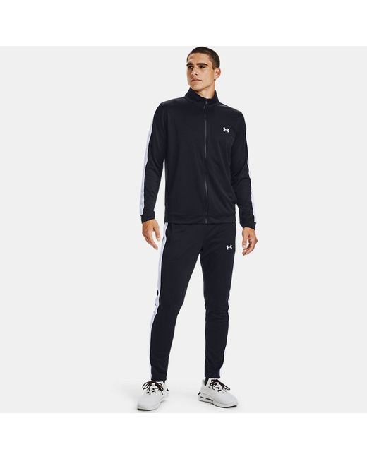 Under Armour Mens Rival Knit Tracksuit White