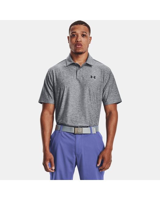 Under Armour Tee To Green Polo Steel Black