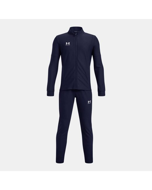 Under Armour Boys Challenger Tracksuit Midnight Navy White YMD 54 59