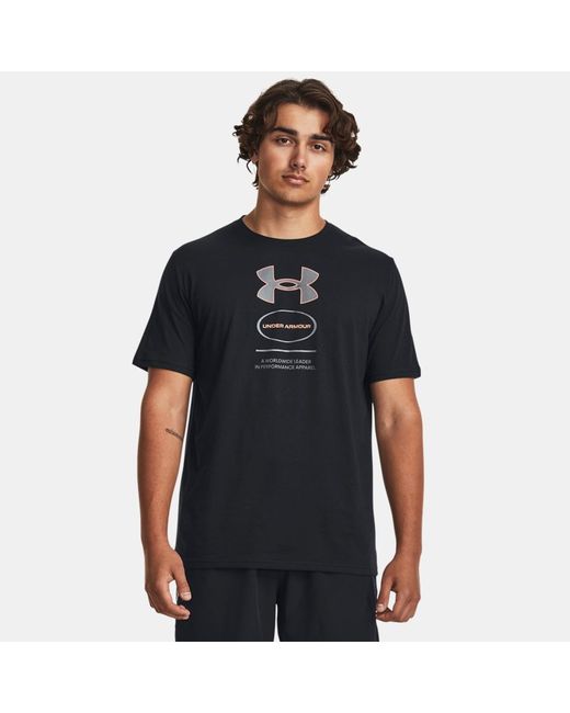 Under Armour Branded Gel Stack Short Sleeve Pitch Gray