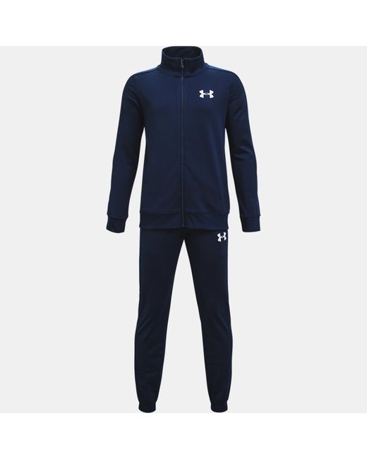 Under Armour Boys Rival Knit Tracksuit Academy White YXL 63 67