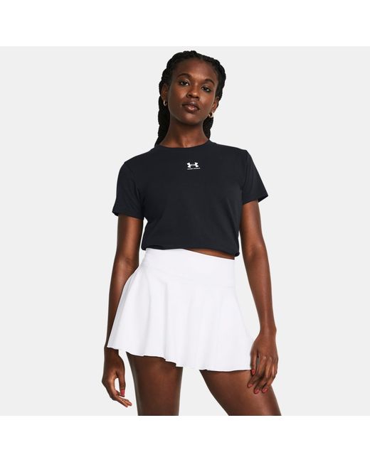 Under Armour Rival Core Short Sleeve White