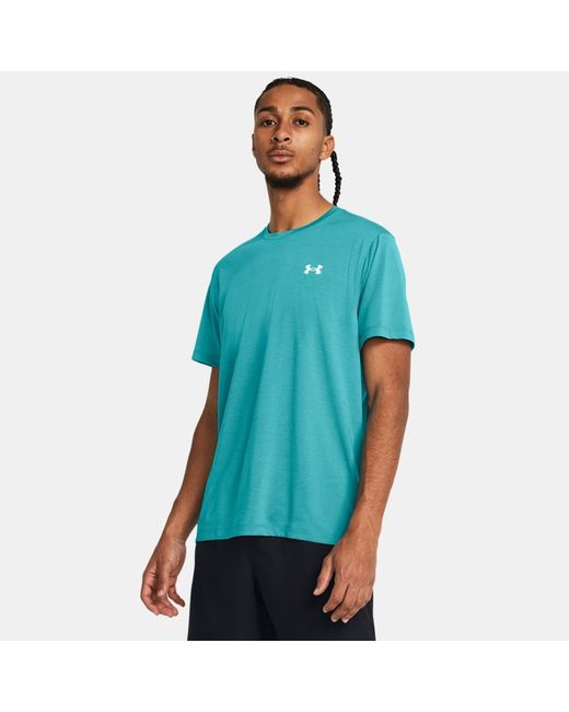 Under Armour Launch Short Sleeve Circuit Teal Reflective