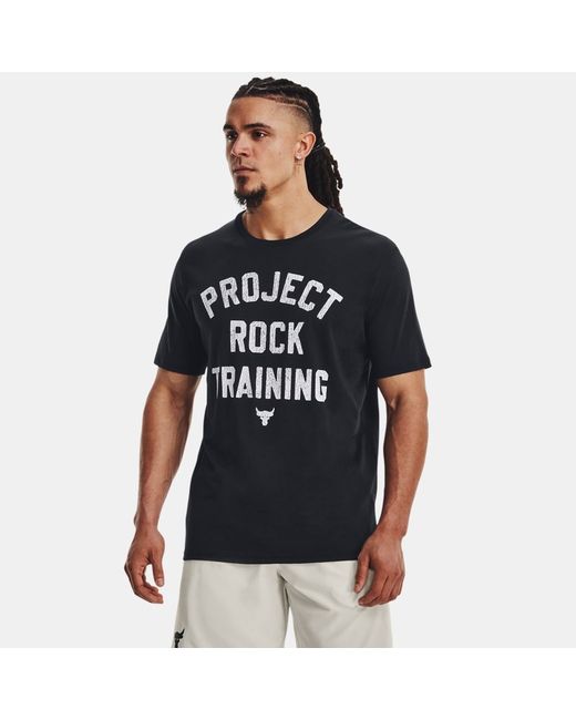 Under Armour Project Rock Training Short Sleeve White
