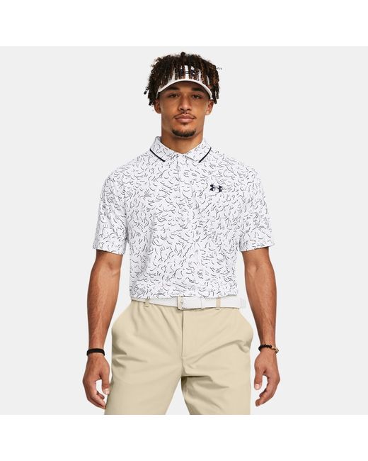 Under Armour Iso-Chill Verge Polo Matrix Green Midnight Navy