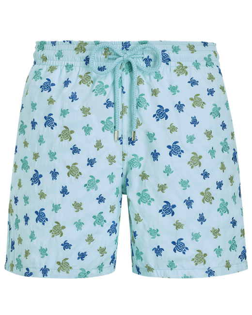 Vilebrequin Swim Trunks Embroidered Ronde Des Tortues Limited Edition Swimming Trunk Mistral
