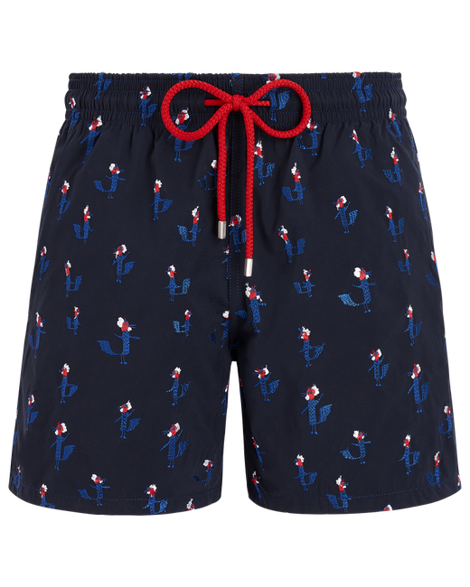 Vilebrequin Swim Trunks Embroidered Cocorico Limited Edition Swimming Trunk Mistral