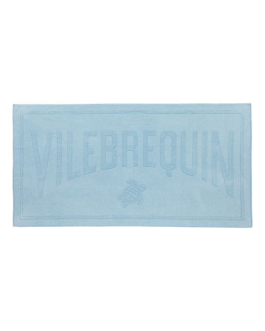 Vilebrequin Beach Towel Cotton Solid Mineral Sand