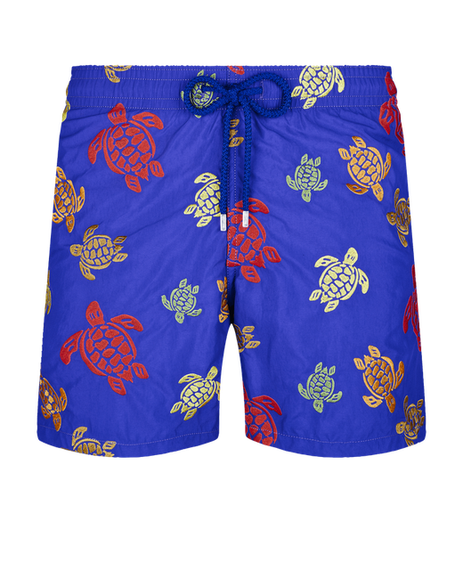 Vilebrequin Embroidered Swim Trunks Ronde Des Tortues Limited Edition Swimming Trunk Mistral