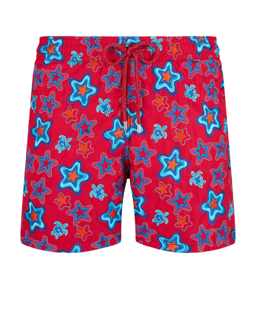 Vilebrequin Embroidered Swim Trunks Stars Gift Limited Edition Swimming Trunk Mistral