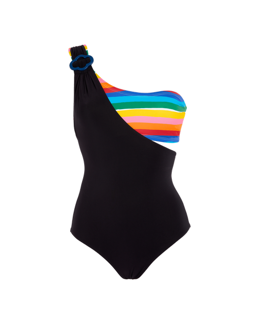 Vilebrequin Asymmetrical One Piece Swimsuit Rainbow Bandeau X Jcc Limited Edition Swimming Trunk Celeste Vilebrequi