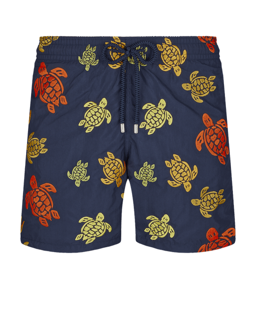 Vilebrequin Embroidered Swim Trunks Ronde Des Tortues Limited Edition Swimming Trunk Mistral