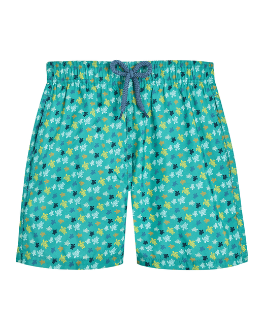 Vilebrequin Boys Swim Trunks Ultra-light And Packable Micro Ronde Des Tortues Rainbow Swimming Trunk Jihin