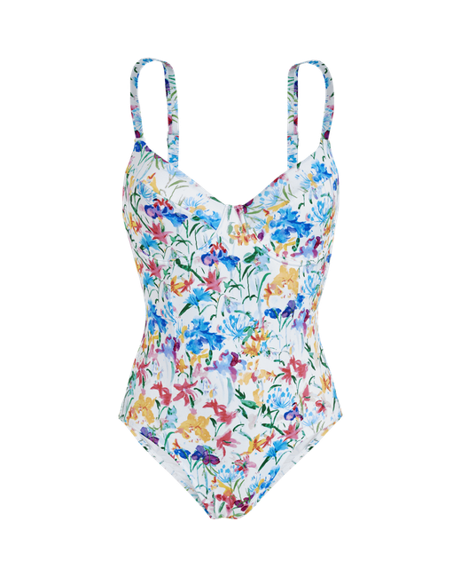Vilebrequin One-piece Swimsuit Happy Flowers Swimming Trunk Leonita