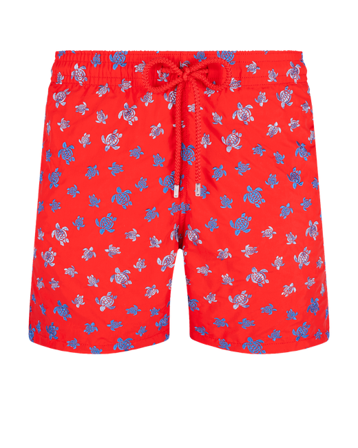 Vilebrequin Embroidered Swim Trunks Micro Ronde Des Tortues Limited Edition Swimming Trunk Mistral