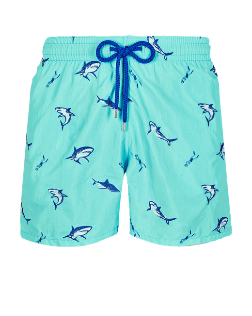 Vilebrequin Swim Trunks Embroidered 2009 Les Requins Limited Edition Swimming Trunk Mistral
