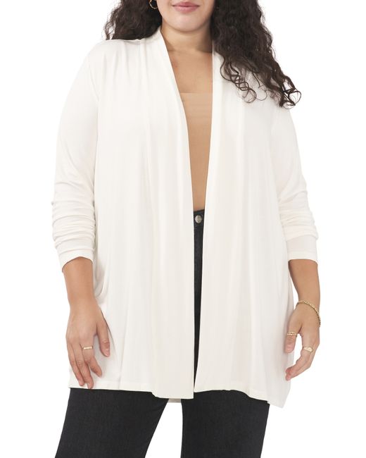 Vince Camuto Open Front Cardigan Sweater Plus