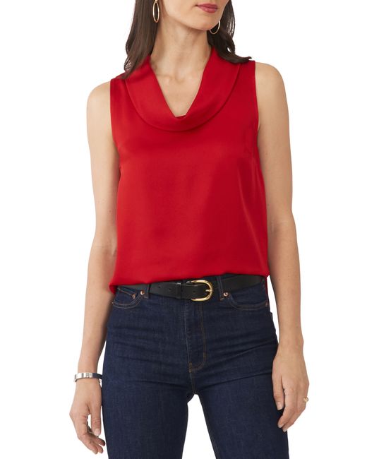 Vince Camuto Sleeveless Cowl Neck Top