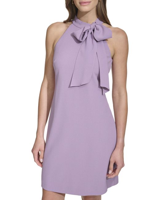 Vince Camuto Bow Neck Dress