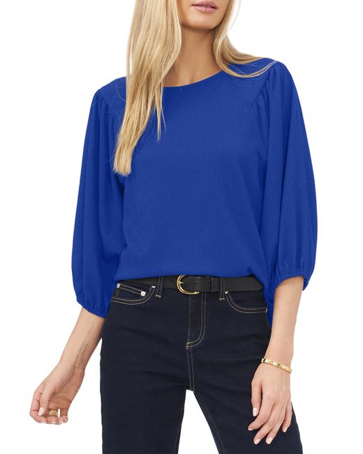 Vince Camuto Ruched Puff Sleeve Top