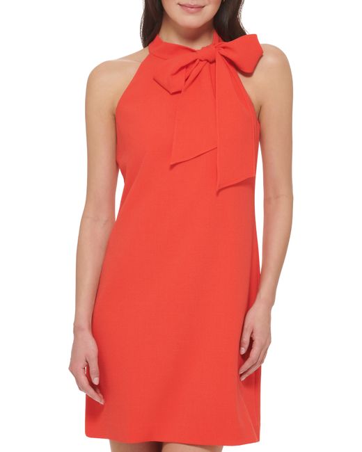 Vince Camuto Bow Neck Dress