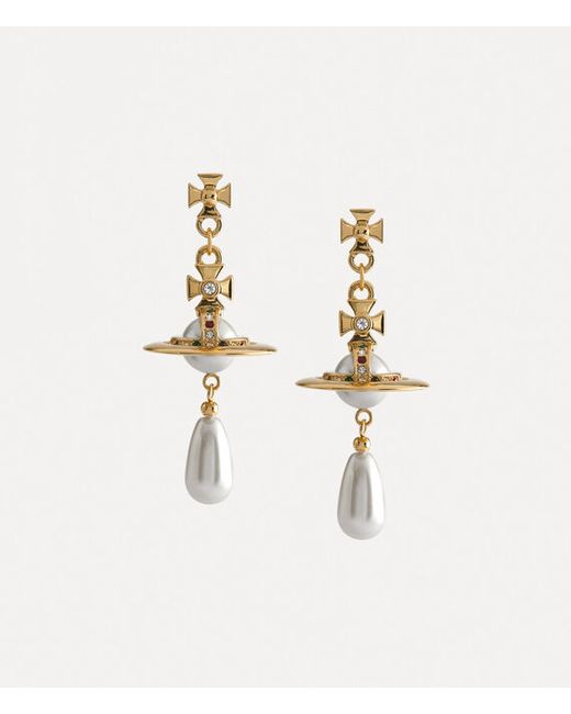 Vivienne Westwood Pearl Drop Earrings