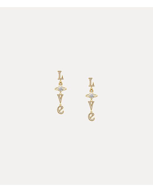 Vivienne Westwood Roderica long earrings