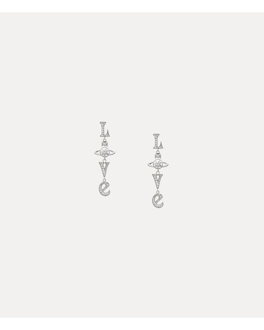 Vivienne Westwood Roderica long earrings