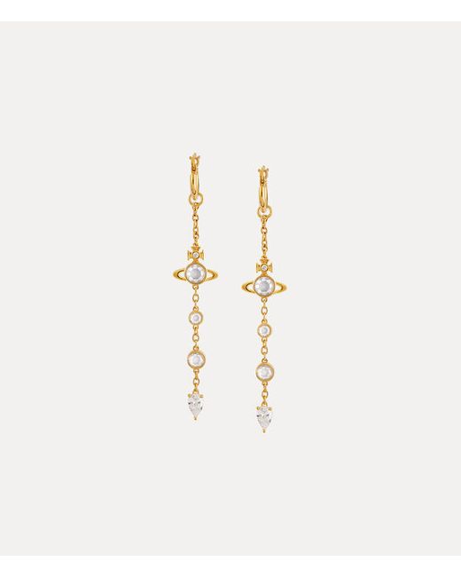 Vivienne Westwood Phaedra long earrings