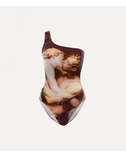 Vivienne Westwood One shoulder swimsuit