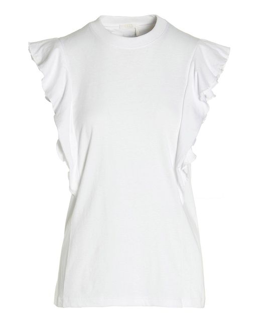 Chloé -T Shirt Bianco-
