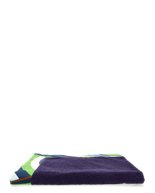 Emilio Pucci -Patterned Towel Beachwear Viola-