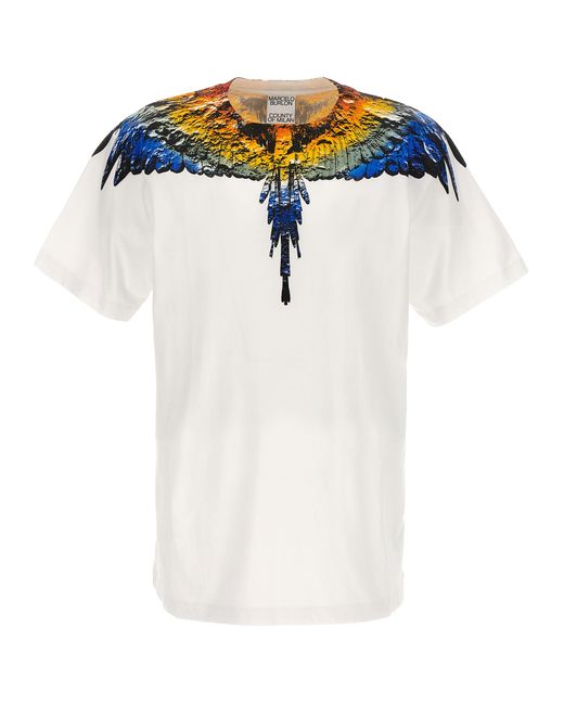 Marcelo Burlon -Wings T Shirt Bianco-