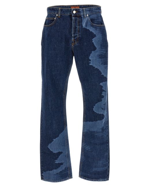 Missoni -Printed Jeans Blu-