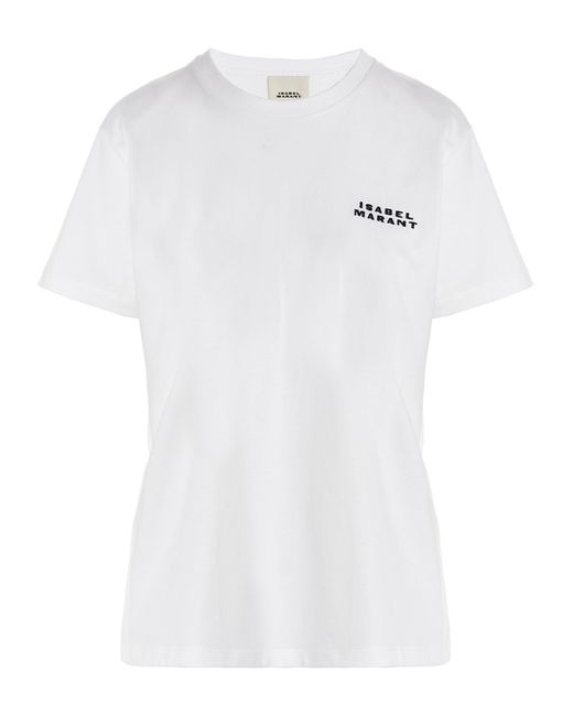 Isabel Marant -Vidal T Shirt Bianco-