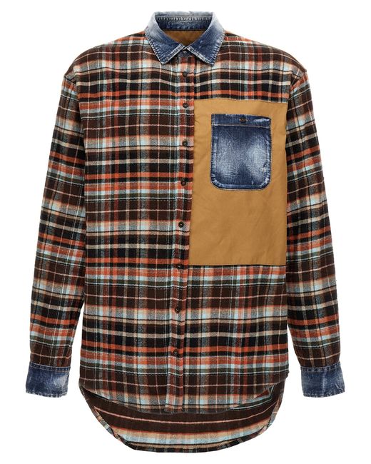 Dsquared2 -Patchwork Shirt Camicie