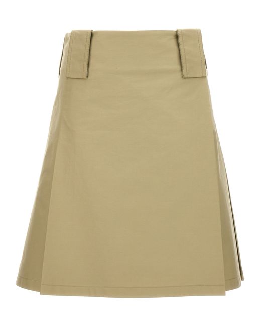 Burberry -Pleated Skirt Gonne