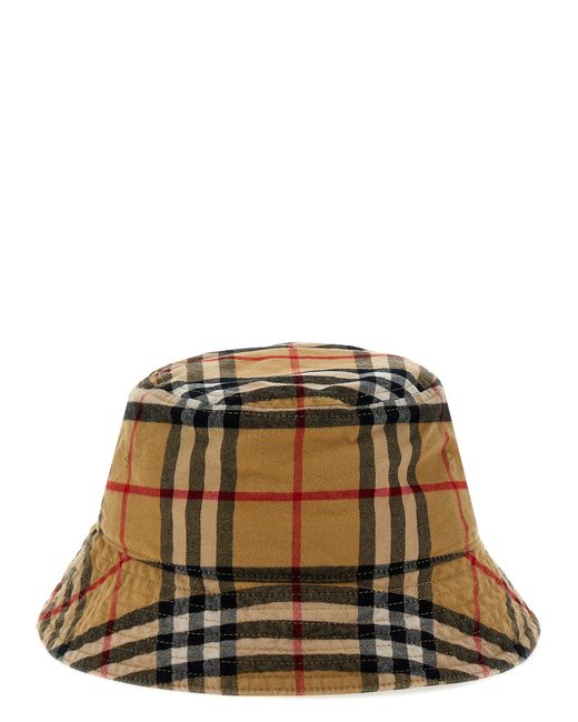 Burberry -Bucket Hat Check Cappelli