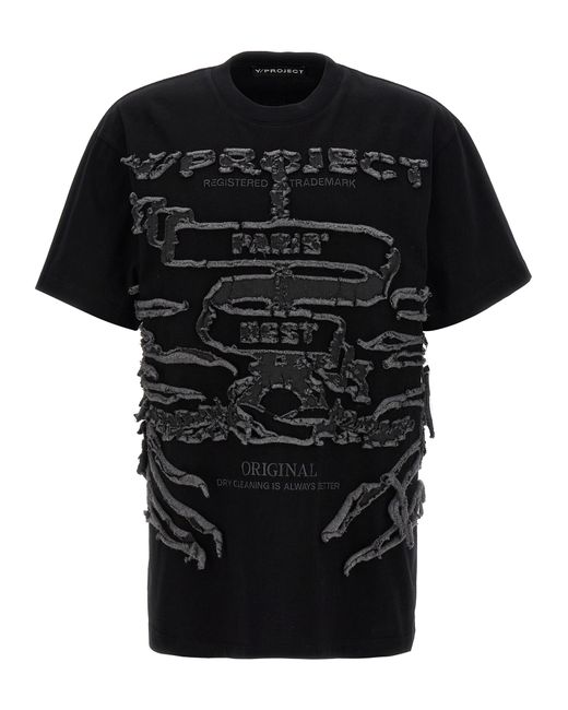Y / Project -Paris Best T Shirt Nero-