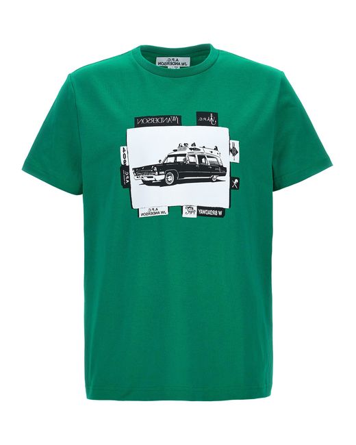 A.P.C. A. P.C.-A. P.C. X Jw Anderson T Shirt Verde-