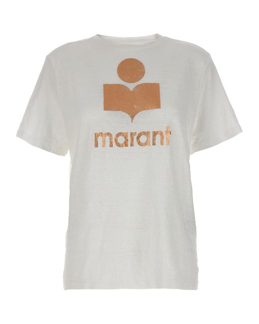 Marant Etoile -Zewel T Shirt Bianco-