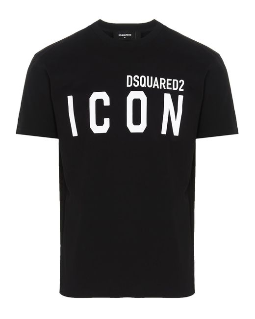 Dsquared2 -Icon T Shirt Bianco/Nero-