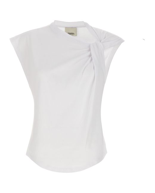 Isabel Marant -Nayda T Shirt Bianco-