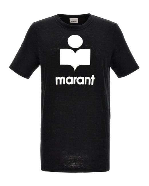 Marant -Karman T Shirt Bianco/Nero-