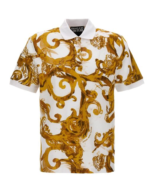 Versace Jeans Couture -All Over Print Shirt Polo